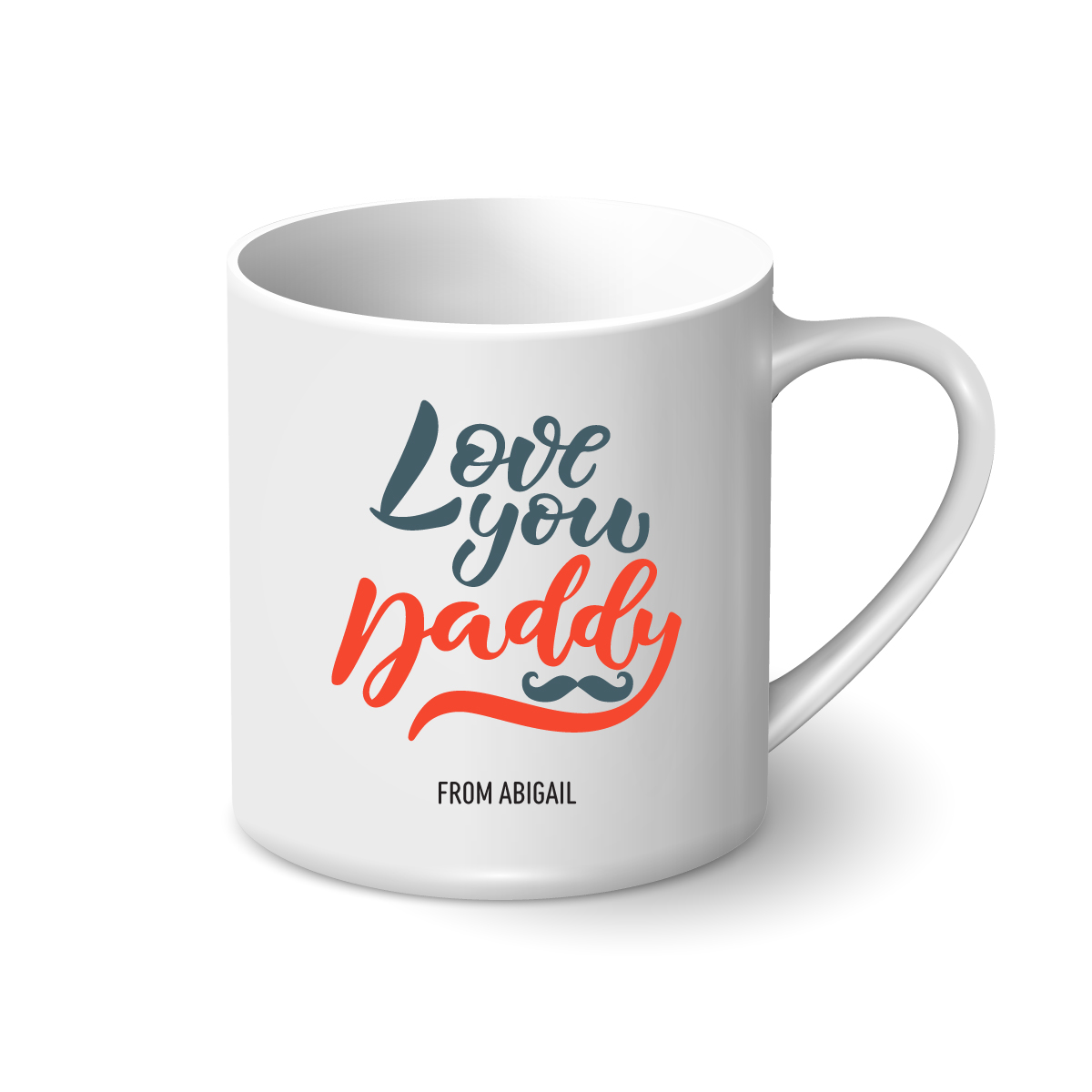 Personalised Mug - Love You Daddy with Photo