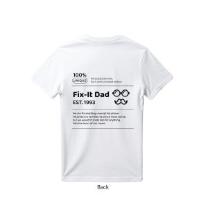 Father's Day 2025 - Personalised T-Shirt for Dad