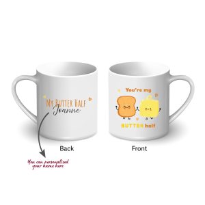 Alternative view of Personalised Mug - You're My Butter Half