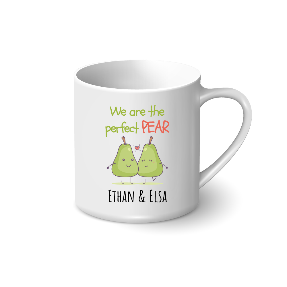 Personalised Mug - We Are The Perfect Pear