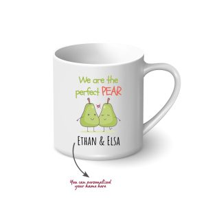 Alternative view of Personalised Mug - We Are The Perfect Pear