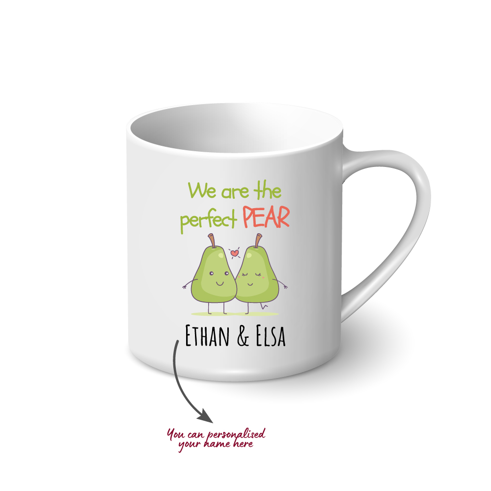 Personalised Mug - We Are The Perfect Pear - Image 2